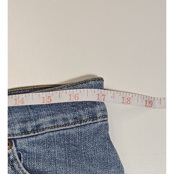 VTG Levi's 512 Jeans Womens 16 L Light Wash Classic Slim Fit High Rise 90s Y2K - Picture 5 of 8